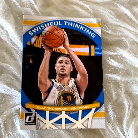 I’m selling a swish full thinking klay Thomson